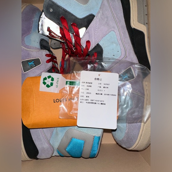 Louis Vuitton X Virgil Abloh high top trainers - Picture 14 of 14